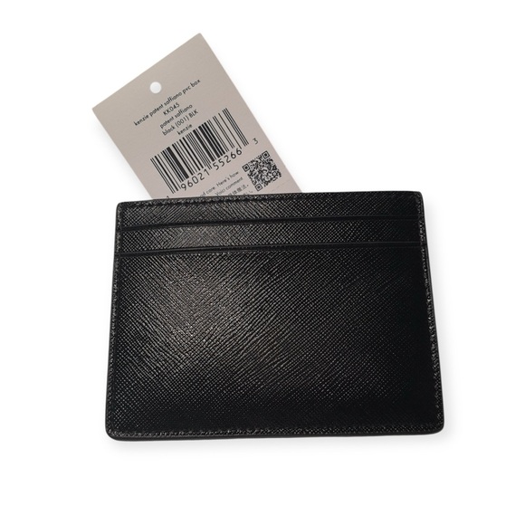 kate spade Black Saffiano Leather Slim Card Case - Picture 8 of 8